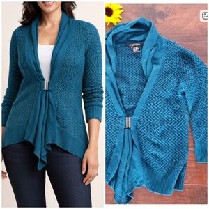 ETCETERA GREEN CARDIGAN